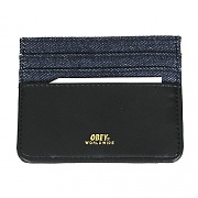 (100310092)GENTRY DENIM ID WALLET DENIM-BLK